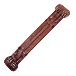 Gerader Kurzgurt aus bestem Leder von Marjoman, Längen: 55cm-85cm, freigestellt