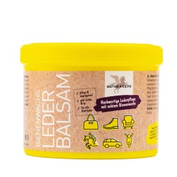 Lederbalsam Dose 500ml, von Bense&Eicke, macht das Leder weich, geschmeidig, wasserdicht und haltbar, freigestellt