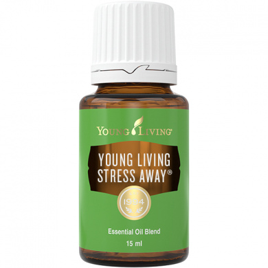 Ätherisches Öl StressAway von Young Living, freigestellt vor weissem Hintergrund