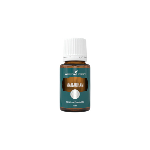 Ätherisches Öl Majoran von Young Living, freigestellt vor weissem Hintergrund