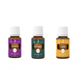 Öleset Lavendel, Pfefferminze, Zitrone- ätherisches Öl von Young Living