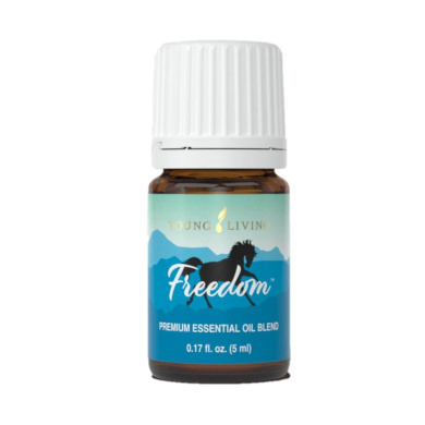 Ätherisches Öl, Freedom von Young Living, Emotionale Freiheit & innere Balance, 5ml Braunglasflasche mit Etikett , freigestellt
