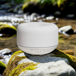 Ultraschall- Diffusor Macaron von Young Living aus Keramik, in der Natur
