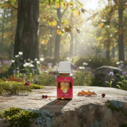 Ätherisches Premium Öl Christmas Spirit von Young Living, 15ml Braunglasflasche mit Tropfverschluss und Etikett