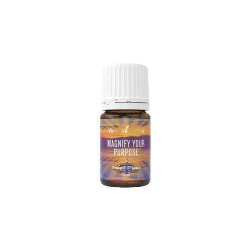 Ätherisches Premium Öl Magnify Your Purpose von Young Living, 5ml Braunglasflasche mit Tropfverschluss und Etikett, freigestellt