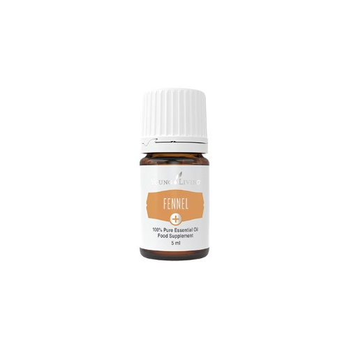 Ätherisches Öl Fenchel Plus von Young Living, freigestellt vor weissem Hintergrund