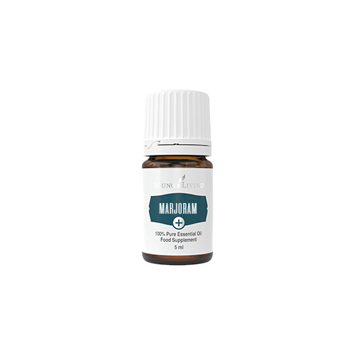 Ätherisches Öl Majoran Plus von Young Living, freigestellt vor weissem Hintergrund