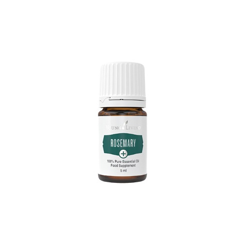 Ätherisches Öl Rosmarin Plus von Young Living, freigestellt vor weissem Hintergrund