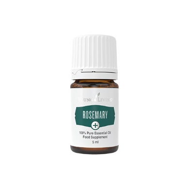Ätherisches Öl Rosmarin Plus von Young Living, freigestellt vor weissem Hintergrund