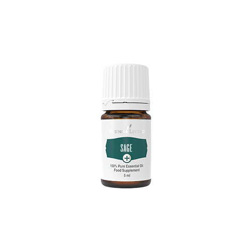 Ätherisches Öl Salbei Plus von Young Living, freigestellt vor weissem Hintergrund