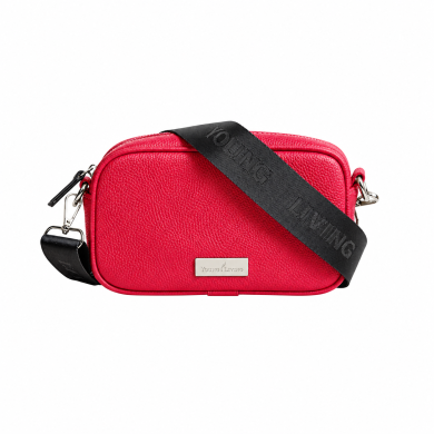 Schultertasche für 14 ätherische Öle von Young Living, Farbe : Rot, freigestellt